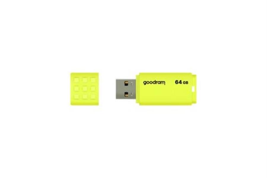 Goodram UME2 USB flash drive 64 GB USB Type-A 2.0 Geel