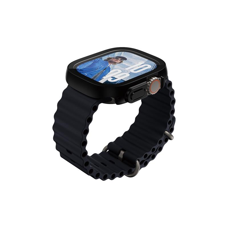 PanzerGlass PG Scrn Snap FB Slim BK Watch Ultra 2024 Transparant Polyethyleentereftalaat (PET)