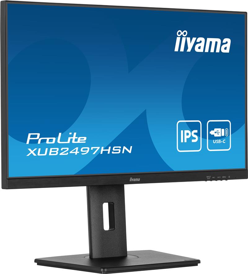 iiyama ProLite XUB2497HSN-B2 computer monitor 60,5 cm (23.8"") 1920 x 1080 Pixels Full HD LED Zwart