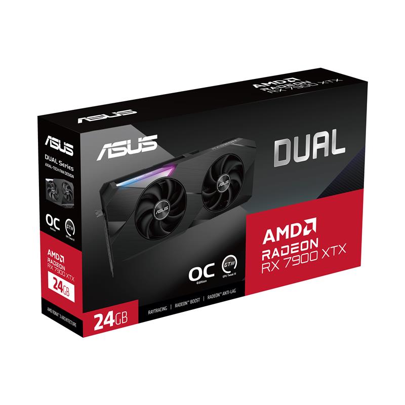 ASUS Dual -RX7900XTX-O24G AMD Radeon RX 7900 XTX 24 GB GDDR6