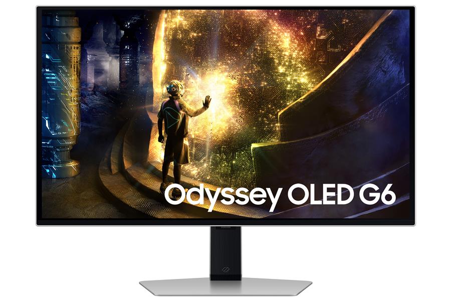 Samsung S27DG612S computer monitor 68,6 cm (27"") 2560 x 1440 Pixels Quad HD OLED Zilver