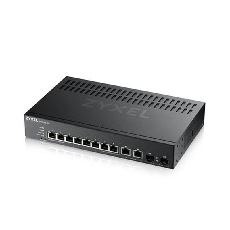 Zyxel GS2220-10-EU0101F netwerk-switch Managed L2 Gigabit Ethernet (10/100/1000) Zwart