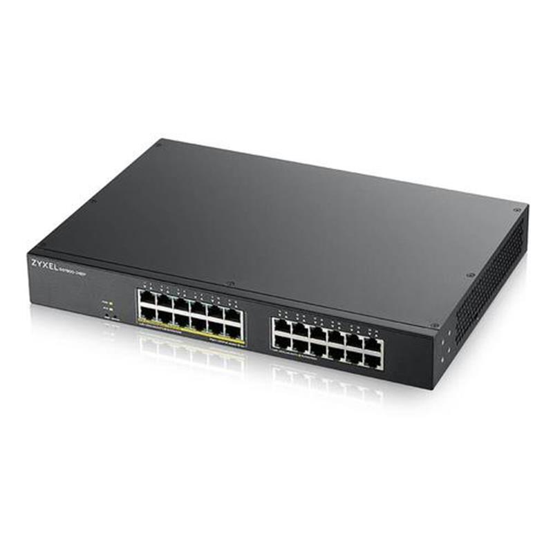 Zyxel GS1900-24EP Managed L2 Gigabit Ethernet (10/100/1000) Zwart Power over Ethernet (PoE)