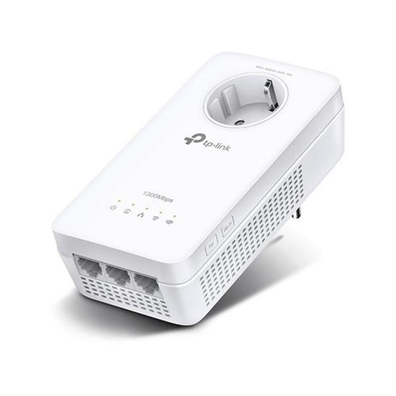 TP-LINK PowerLine-netwerkadapter 1300 Mbit s Ethernet LAN Wi-Fi Wit 1 stuk s 