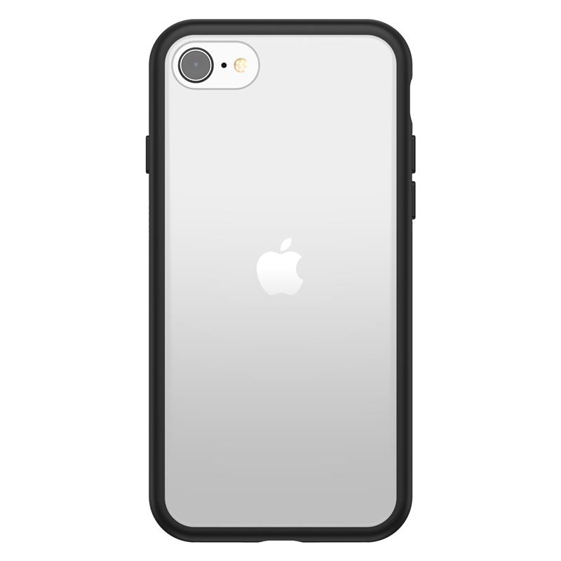 OtterBox React Series voor Apple iPhone SE (2nd gen)/8/7, transparant/zwart