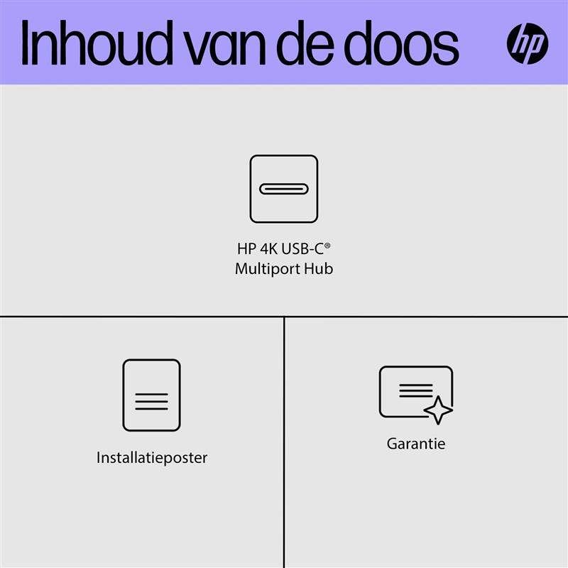 HP 4K USB-C Multiport Hub