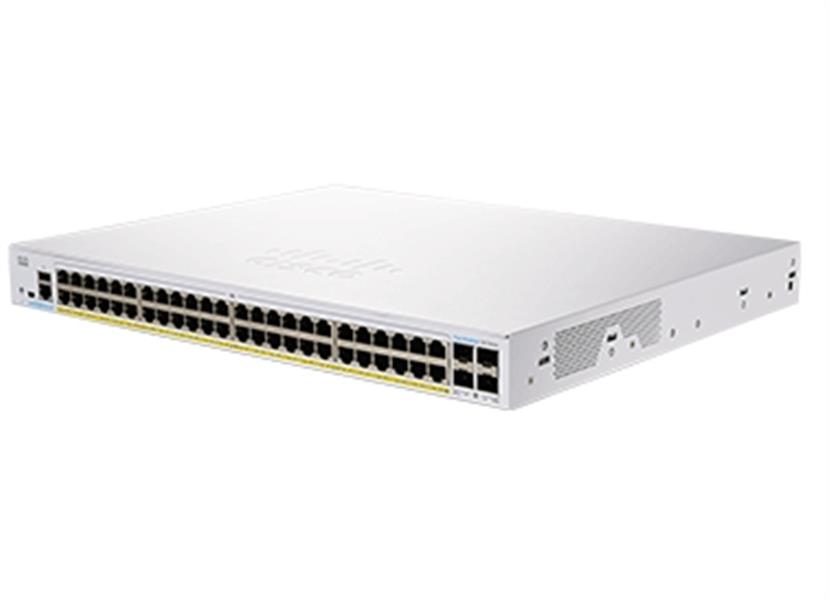 Cisco CBS350-48P-4G-EU netwerk-switch Managed L2/L3 Gigabit Ethernet (10/100/1000) Zilver