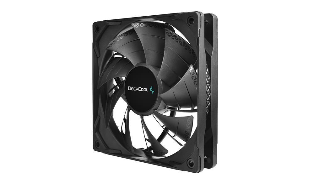 DeepCool TF120S Computer behuizing Ventilator 12 cm Zwart 1 stuk(s)