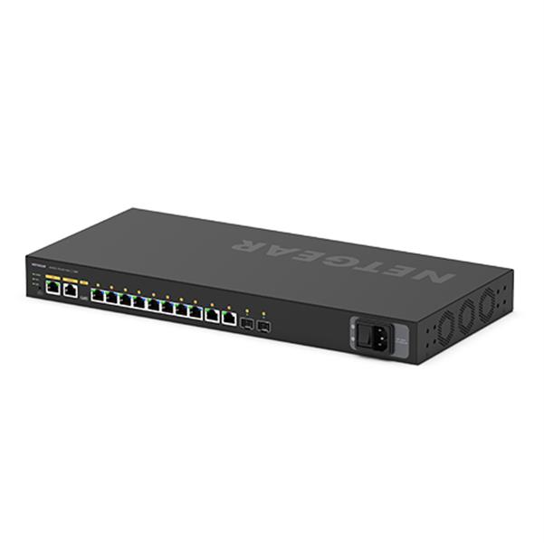 Netgear M4250-10G2XF-PoE+ Managed L2/L3 Gigabit Ethernet (10/100/1000) Zwart 1U Power over Ethernet (PoE)