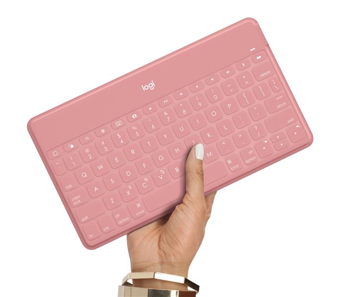 Logitech Keys-To-Go Roze Bluetooth UK International