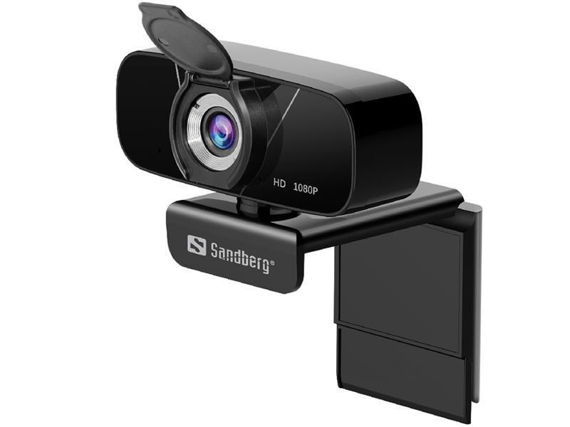 Sandberg 134-15 webcam 2 MP 1920 x 1080 Pixels USB 2.0 Zwart