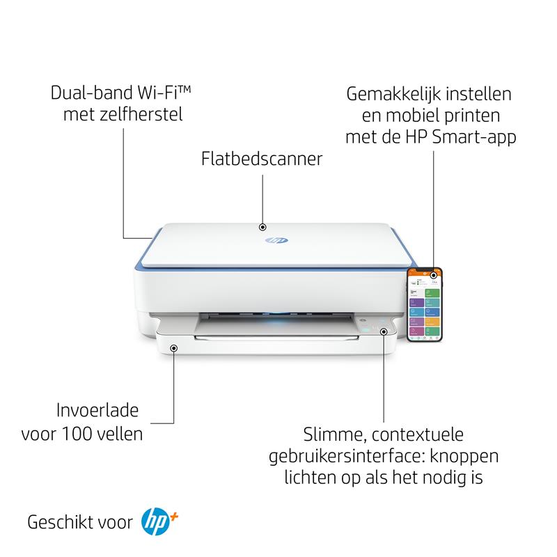 HP ENVY 6010e Thermische inkjet A4 4800 x 1200 DPI 10 ppm Wifi