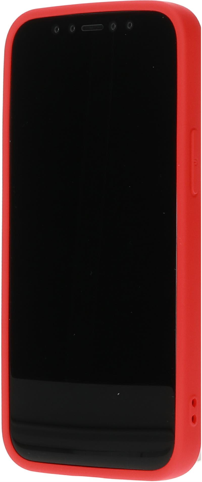 Mobiparts Silicone Cover Apple iPhone 12 Mini Scarlet Red