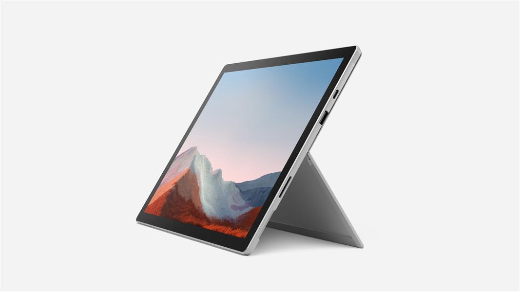 Microsoft Surface Pro 7+ 256 GB 31,2 cm (12.3"") Intel Core i7-11xxxx 16 GB Wi-Fi 6 (802.11ax) Windows 10 Pro Platina