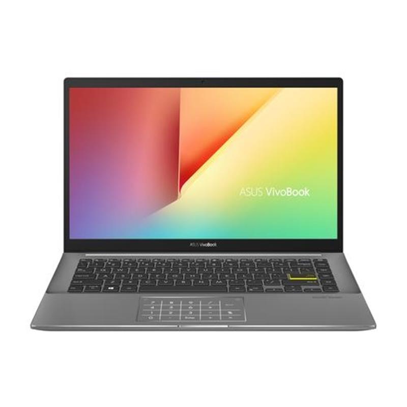 ASUS VivoBook S14 S433EA-AM214T Notebook 35 6 cm 14 Full HD Intel Core tm i5 8 GB DDR4-SDRAM 512 GB SSD Wi-Fi 6 802 11ax Windows 10 Home Zwart