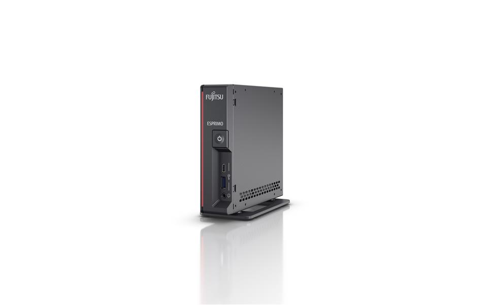 Fujitsu ESPRIMO G5010 i5-10400T mini PC Intel® 10de generatie Core™ i5 8 GB DDR4-SDRAM 256 GB SSD Windows 10 Pro Zwart