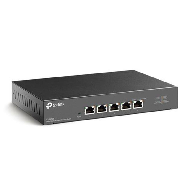 TP-LINK TL-SX105 netwerk-switch Unmanaged 10G Ethernet (100/1000/10000) Zwart