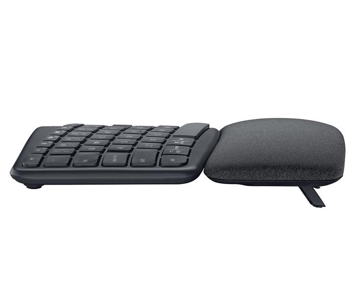 Logitech Ergo K860 toetsenbord RF-draadloos + Bluetooth Engels Grafiet