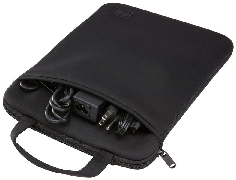 Case Logic LNEO-212 Black notebooktas 30,5 cm (12"") Opbergmap/sleeve Zwart