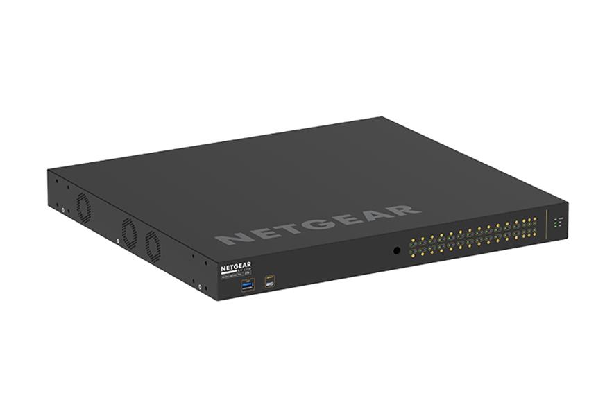 Netgear M4250-26G4XF-PoE+ Managed Gigabit Ethernet (10/100/1000) Power over Ethernet (PoE) 1U Zwart