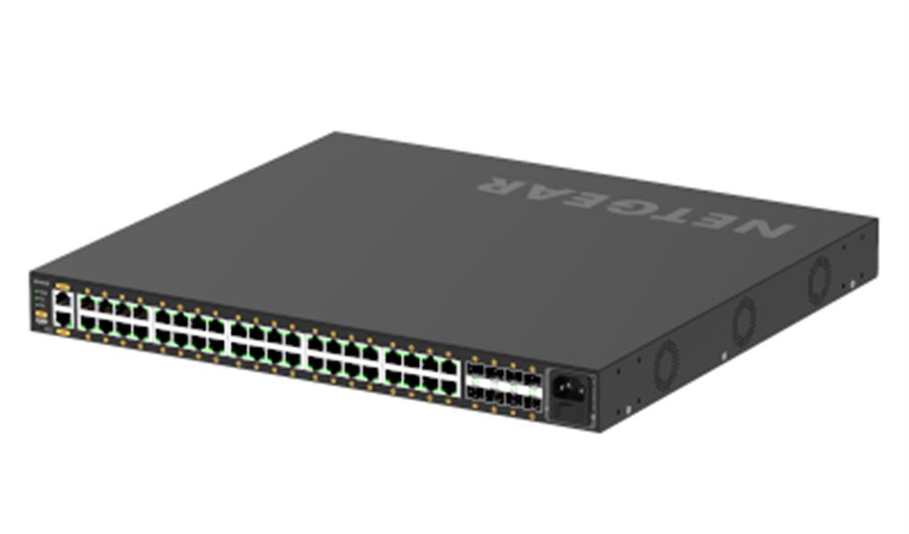 Netgear GSM4248P-100EUS netwerk-switch Managed L2/L3/L4 Gigabit Ethernet (10/100/1000) Power over Ethernet (PoE) Zwart