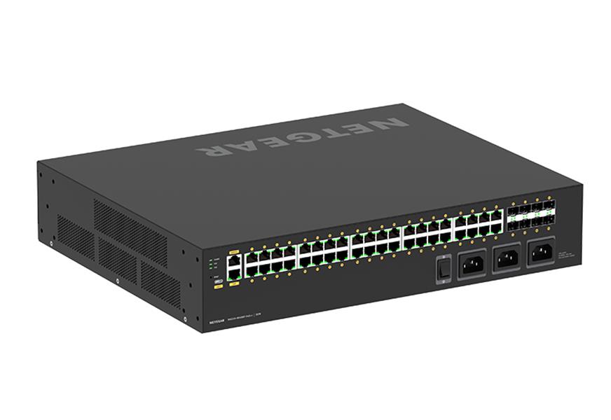 Netgear M4250-40G8XF-PoE++ Managed Gigabit Ethernet (10/100/1000) Power over Ethernet (PoE) 2U Zwart