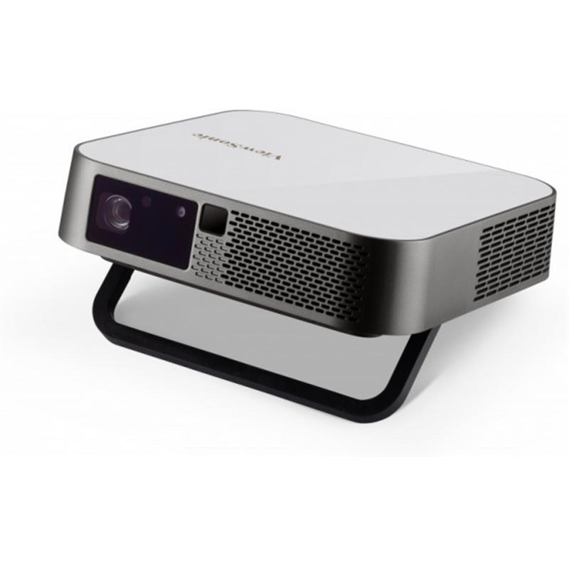 Viewsonic M2e beamer/projector Projector met korte projectieafstand 1000 ANSI lumens LED 1080p (1920x1080) 3D Grijs, Wit