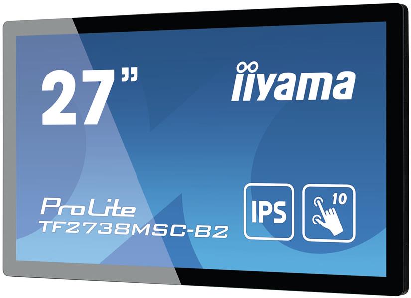 iiyama ProLite TF2738MSC-B2 touch screen-monitor 68,6 cm (27"") 1920 x 1080 Pixels Multi-touch Multi-gebruiker Zwart