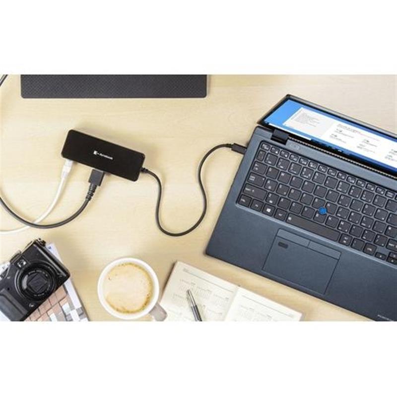 Dynabook PS0089UA1PRP notebook dock & poortreplicator Bedraad USB 3.2 Gen 1 (3.1 Gen 1) Type-C Zwart