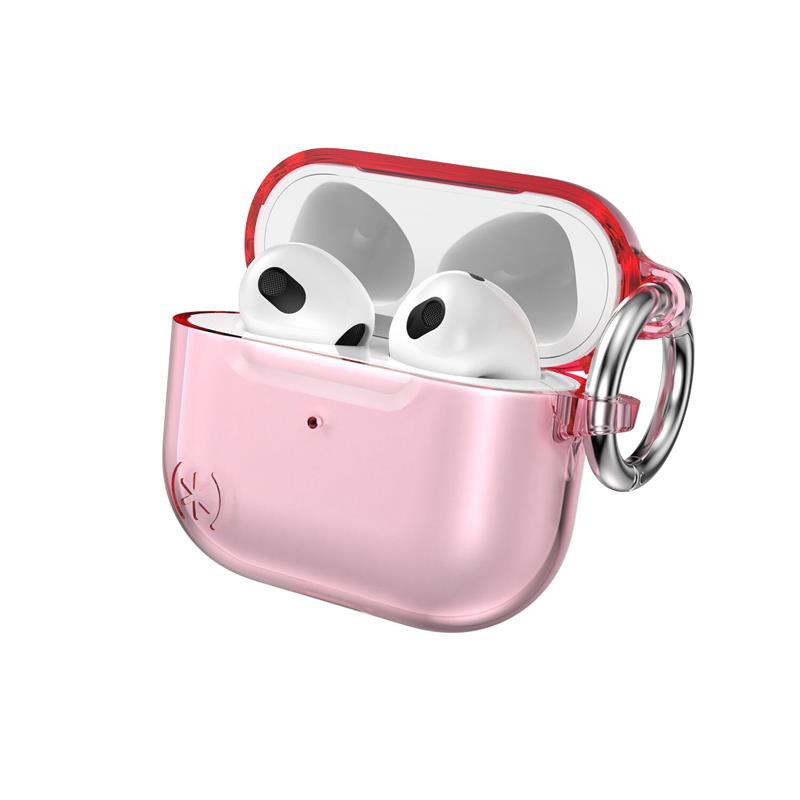 Speck Presidio Clear Apple Airpods 3rd gen Icy Pink