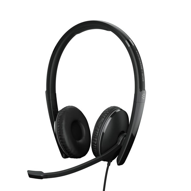 EPOS | SENNHEISER Tweezijdige on-ear USB-C-headset met ANC, gecertificeerd voor Microsoft Teams