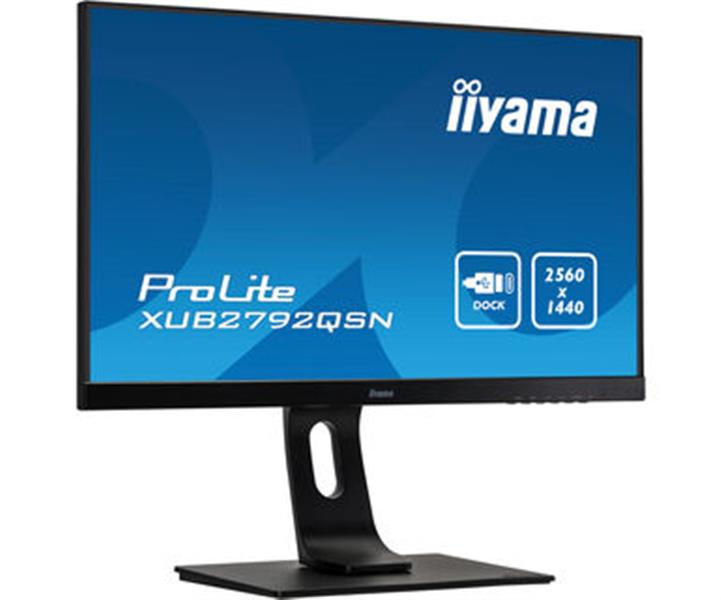 iiyama ProLite XUB2792QSN-B1 computer monitor 68,6 cm (27"") 2560 x 1440 Pixels WQXGA LED Zwart