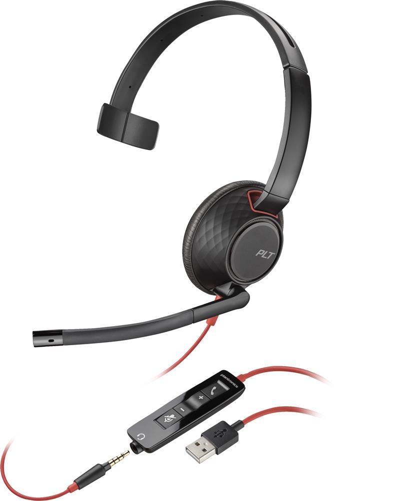 HP Poly Blackwire 5210 USB-A Headset