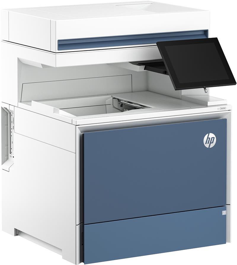 HP Color LaserJet Enterprise MFP 6800dn printer, Afdrukken, kopiëren, scannen, faxen (optie), Automatische documentinvoer; optionele high-capacity lad