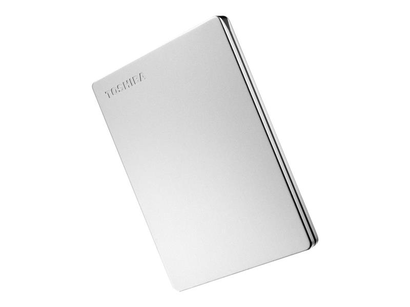 Toshiba Canvio Slim externe harde schijf 2000 GB Zilver