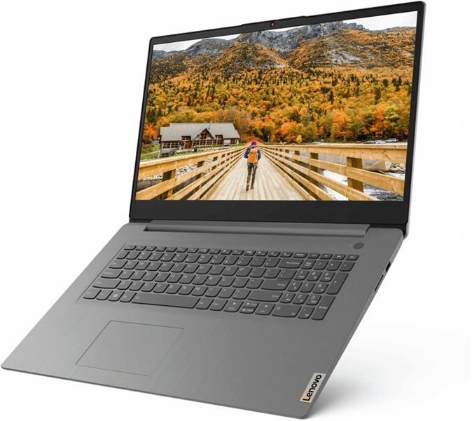 Lenovo IdeaPad 3 AMD Ryzen™ 7 5700U Laptop 43,9 cm (17.3"") Full HD 8 GB DDR4-SDRAM 512 GB SSD Wi-Fi 6 (802.11ax) Windows 11 Home Grijs