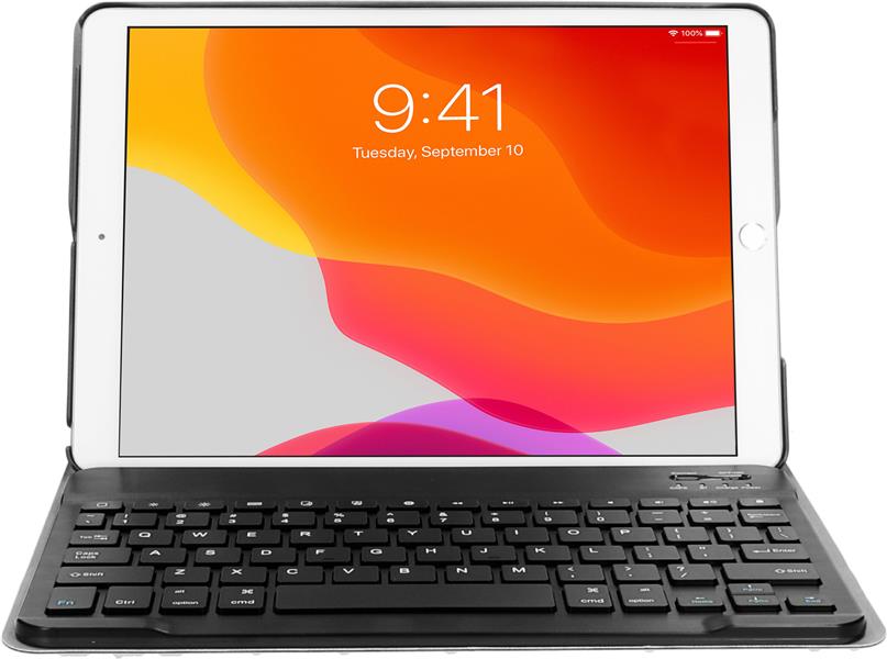 Mobiparts Bluetooth Keyboard Case Apple iPad 10.2 (2019/2020) Zwart