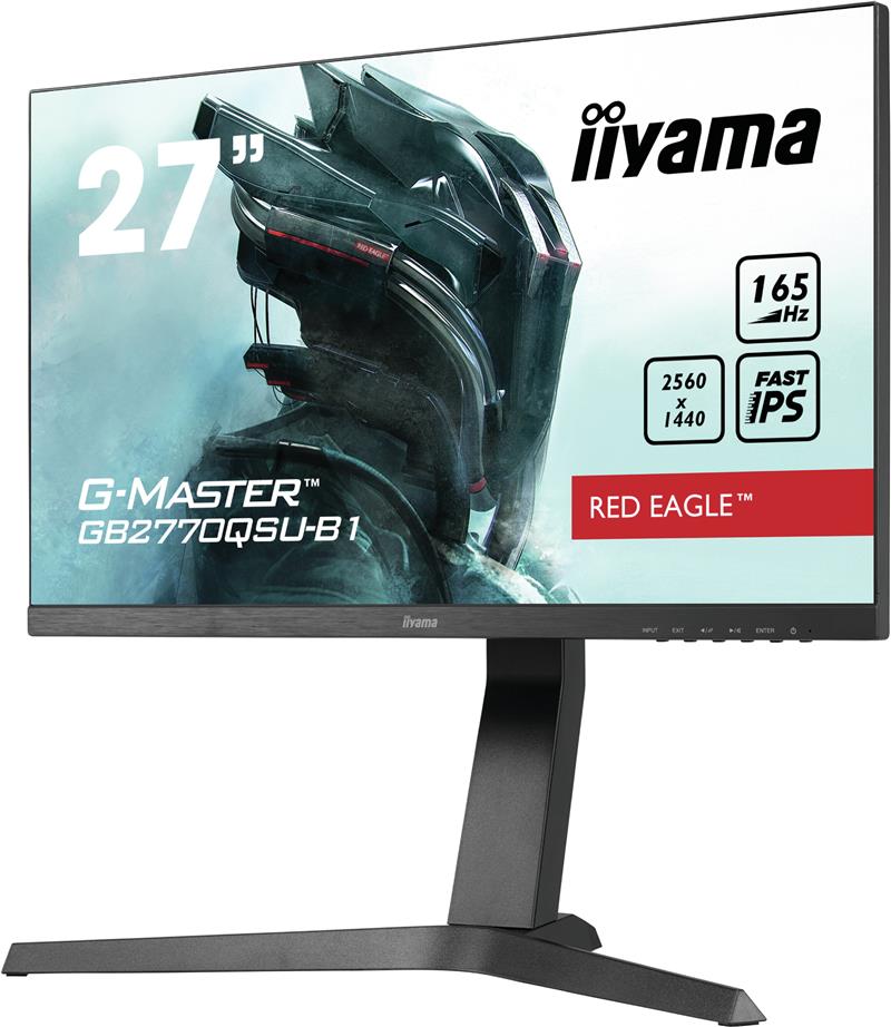 iiyama GB2770QSU-B1 computer monitor 68,6 cm (27"") 2560 x 1440 Pixels Wide Quad HD+ LED Zwart