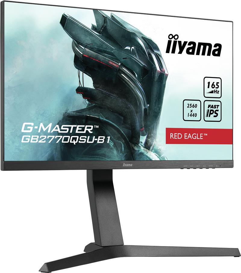 iiyama GB2770QSU-B1 computer monitor 68,6 cm (27"") 2560 x 1440 Pixels Wide Quad HD+ LED Zwart