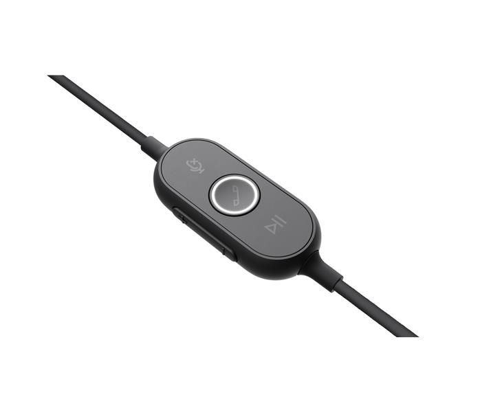 Logitech Zone 750 Headset Bedraad Hoofdband Kantoor/callcenter USB Type-C Grafiet