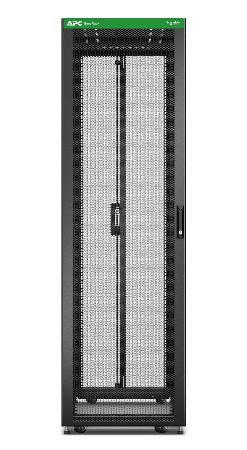 APC NetShelter Easy ER6212 - 42U/HE, 600mm(b) x 1100mm(d) 19"" IT rack, met zijpanelen
