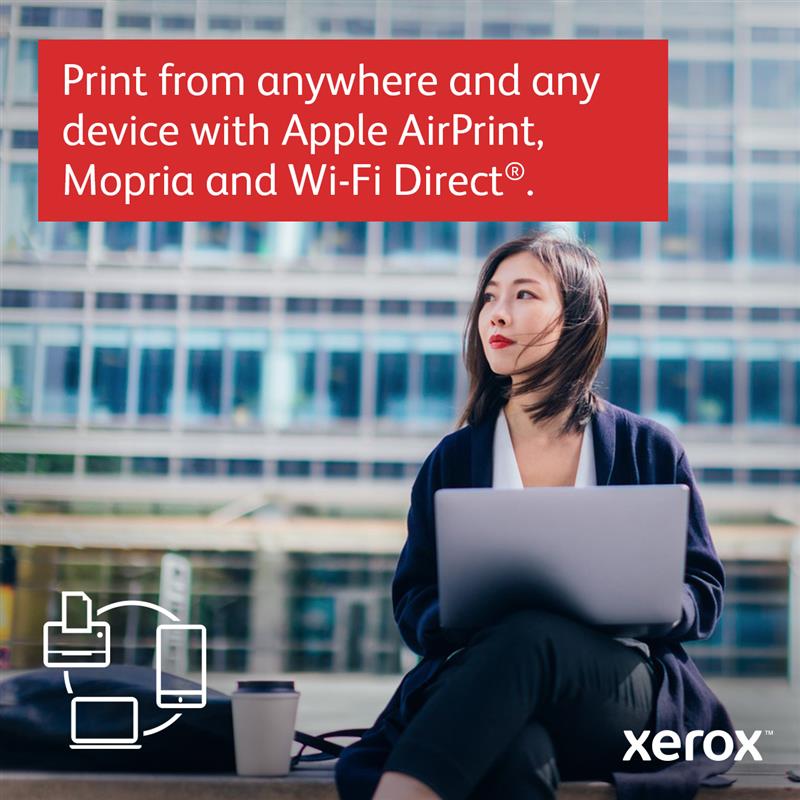 Xerox C235 A4 22ppm Wireless Duplex Copy/Print/Scan/Fax PS3 PCL5e/6 ADF 2 Trays Total 251 Sheets