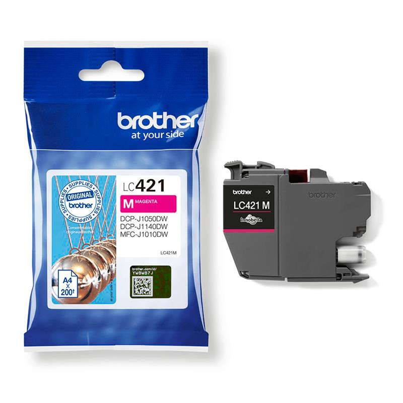 BROTHER 200-page Magenta ink cartridge