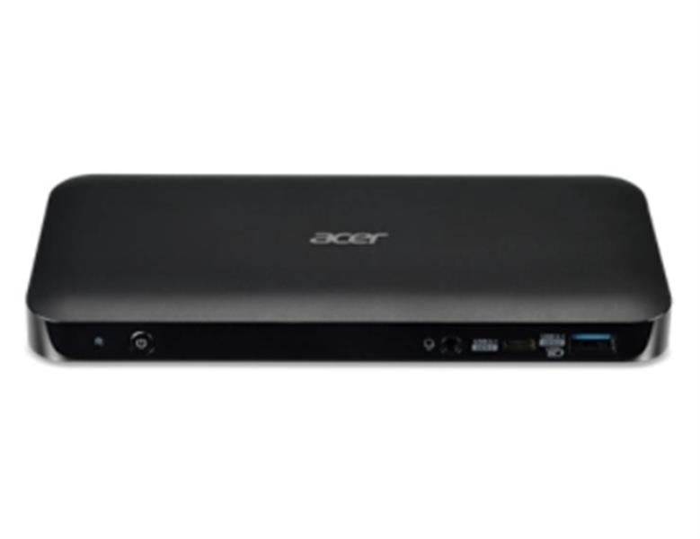 Acer ADK210 Bedraad USB 3.2 Gen 2 (3.1 Gen 2) Type-C Zwart