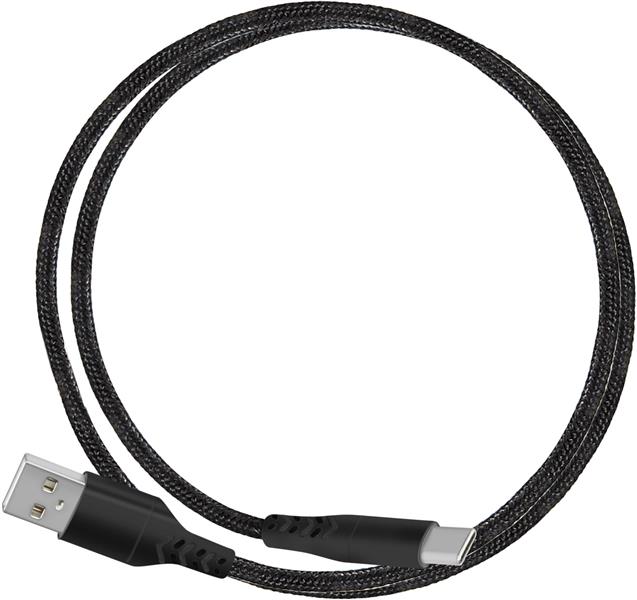 Mobiparts USB-C to USB Braided Cable 2A 1m Black