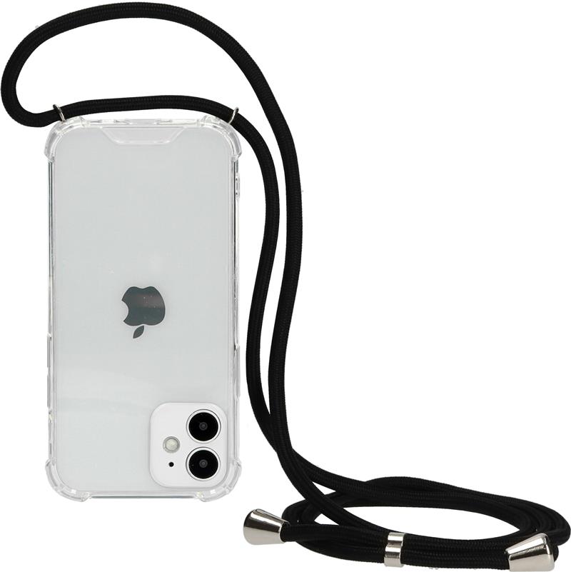 Mobiparts Lanyard Case Apple iPhone 12 Mini Black Cord