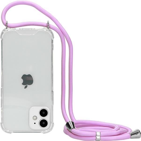 Mobiparts Lanyard Case Apple iPhone 12 Mini Violet Cord