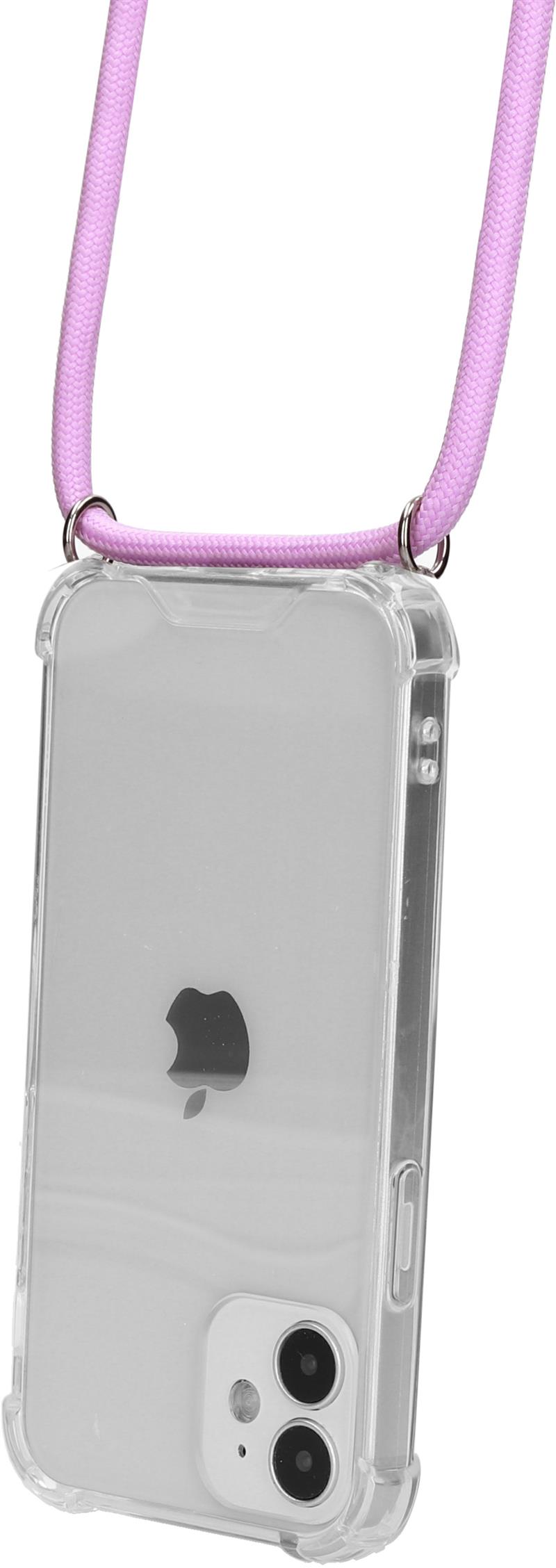 Mobiparts Lanyard Case Apple iPhone 12 Mini Violet Cord