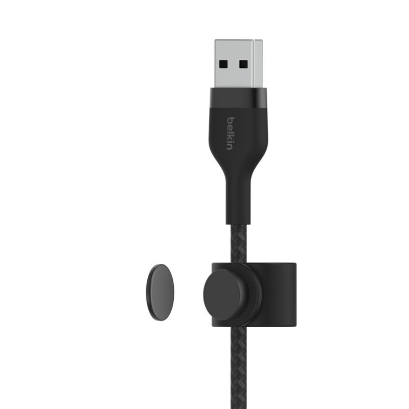 Belkin CAA010BT1MBK USB-kabel 1 m USB A USB C/Lightning Zwart