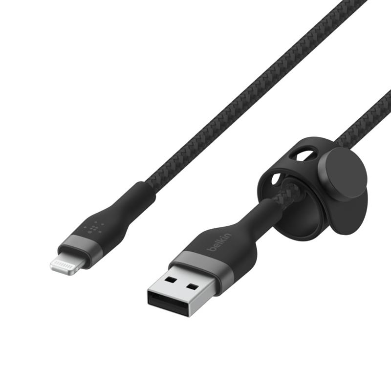 Belkin CAA010BT2MBK USB-kabel 2 m USB C USB C/Lightning Zwart